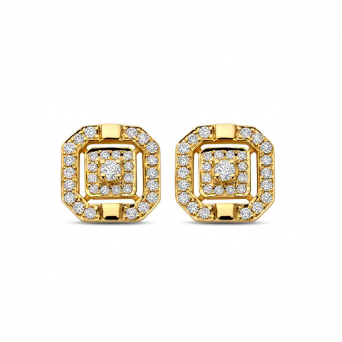 Boucles d'oreilles diamants 