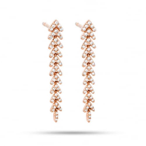 Boucles d'Oreilles Diamants