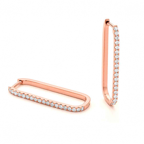 Boucles d'Oreilles diamants 