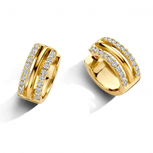 Boucles d'Oreilles Diamants