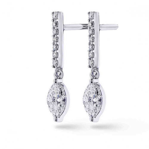 Boucles d'oreilles Diamants