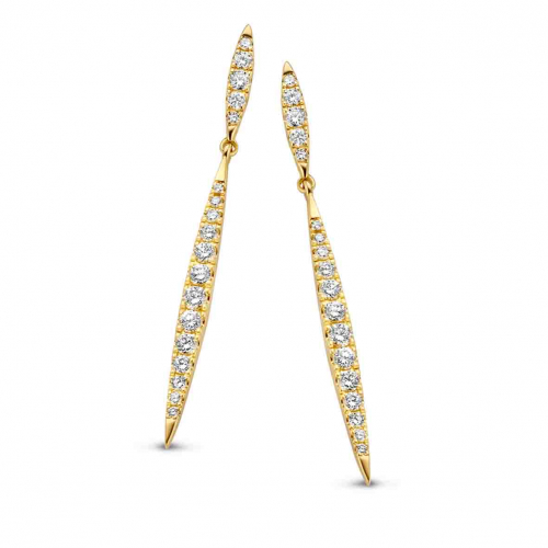 Boucles d'Oreilles Diamants