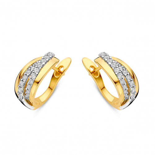 Boucles d'Oreilles Diamants