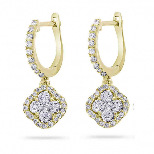 Boucles d'oreilles Diamants