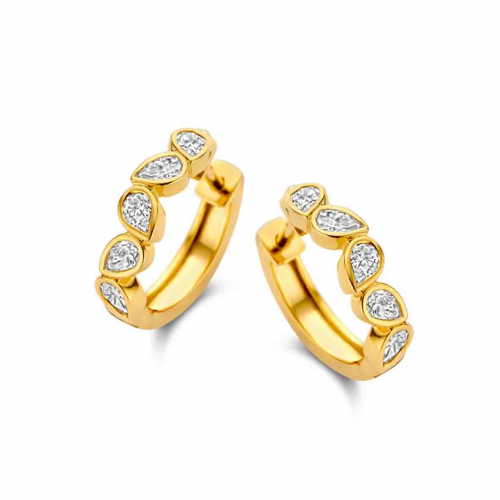 Boucles d'Oreilles Diamants