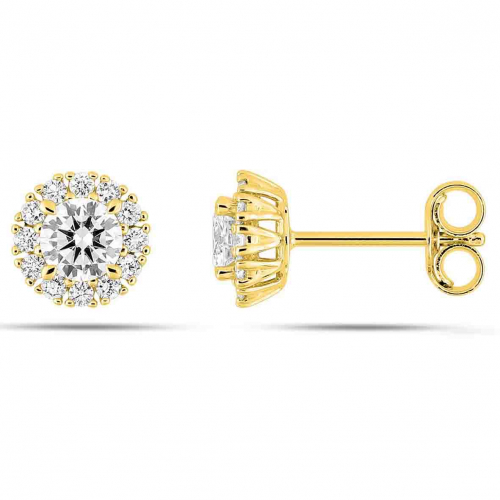 Boucles d'oreilles Diamants - Diamant de Laboratoire
