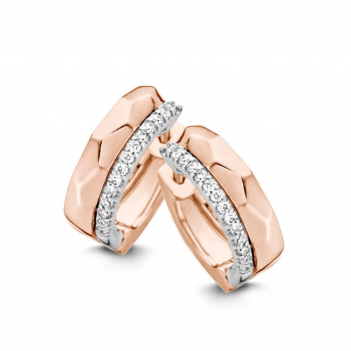 Boucles d'oreilles diamants One More