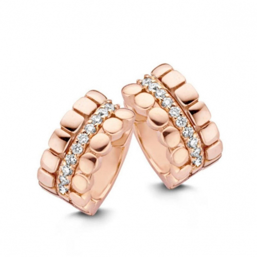 Boucles d'oreilles diamants One More