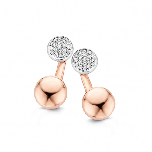 Boucles d'oreilles diamants One More