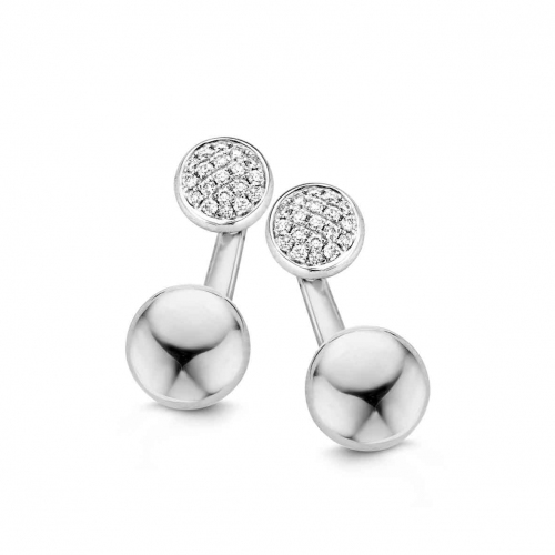 Boucles d'oreilles diamants One More