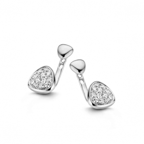 Boucles d'oreilles diamants One More