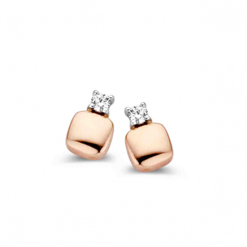 Boucles d'oreilles diamants One More