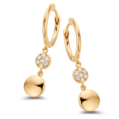 Boucles d'oreilles diamants One More