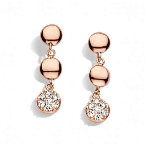 Boucles d'oreilles diamants One More
