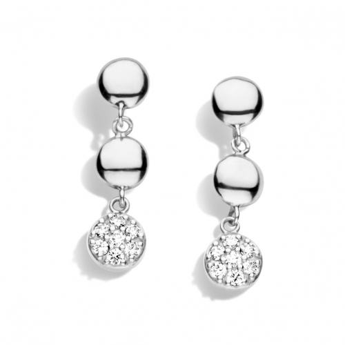 Boucles d'oreilles diamants One More