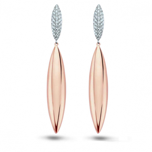 Boucles d'oreilles diamants One More