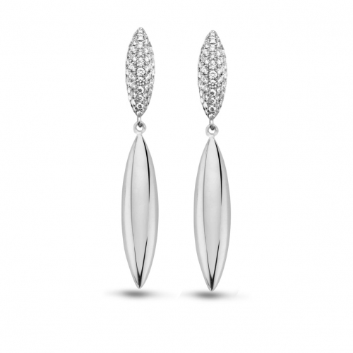 Boucles d'oreilles diamants One More