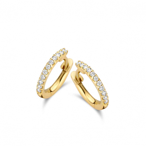 Boucles d'oreilles diamants One More