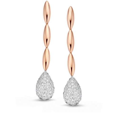 Boucles d'oreilles diamants One More