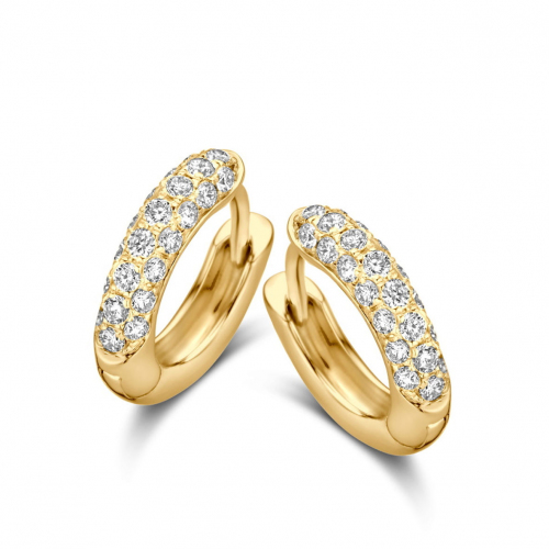 Boucles d'oreilles diamants One More