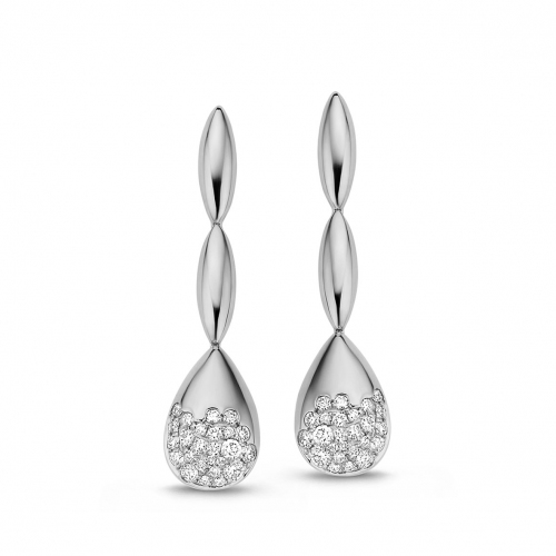 Boucles d'oreilles diamants One More