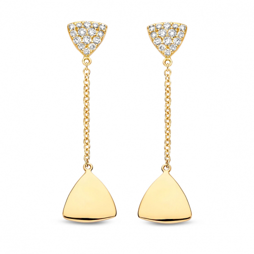 Boucles d'oreilles diamants One More