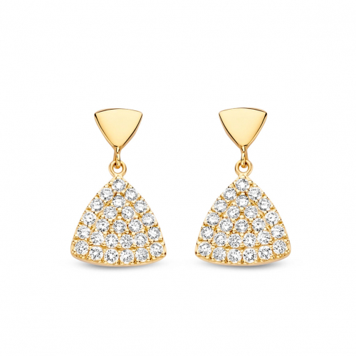 Boucles d'oreilles diamants One More