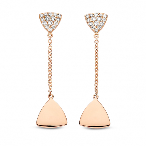 Boucles d'oreilles diamants One More
