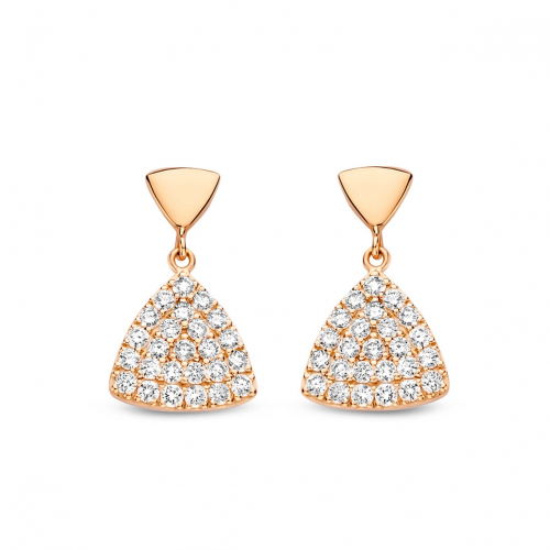 Boucles d'oreilles diamants One More