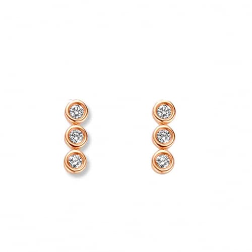Boucles d'oreilles diamants One More