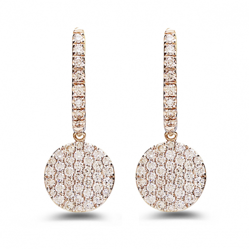 Boucles d'oreilles diamants One More