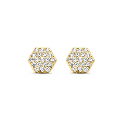 Boucles d'oreilles diamants One More