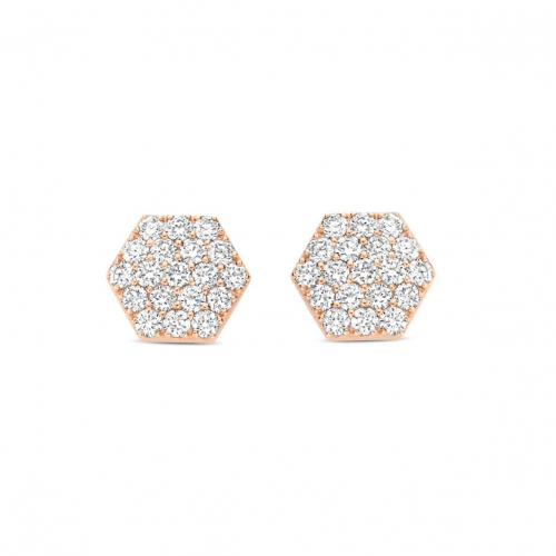 Boucles d'oreilles diamants One More
