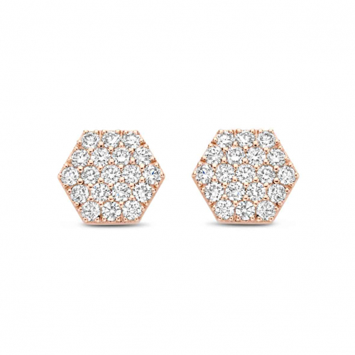 Boucles d'oreilles diamants One More