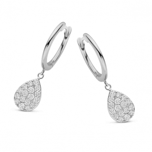 Boucles d'oreilles diamants One More 