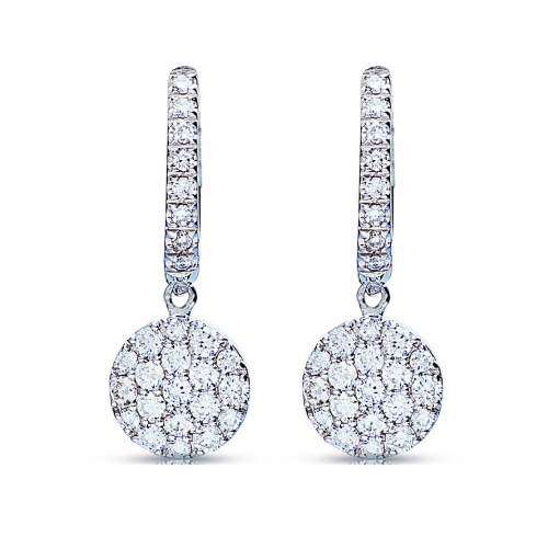 Boucles d'oreilles diamants One More