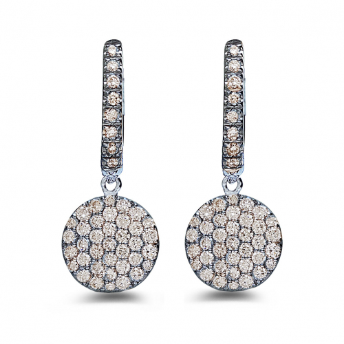 Boucles d'oreilles diamants One More