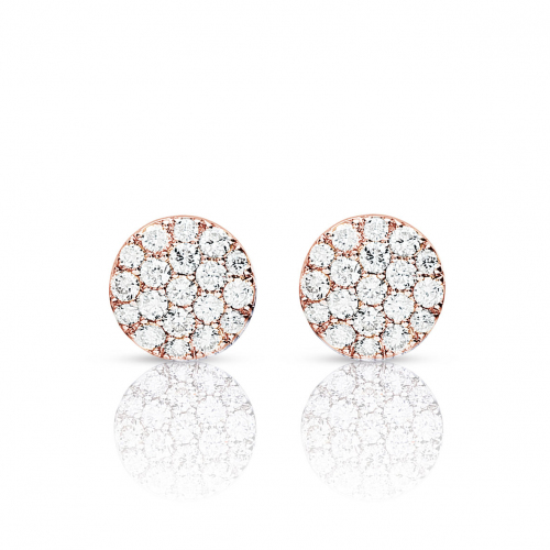 Boucles d'oreilles diamants One More