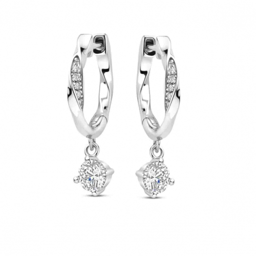 Boucles d'oreilles en argent et oxydes- Naiomy