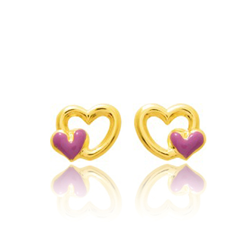 Boucles d'oreilles or