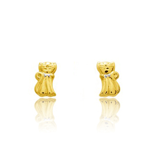 Boucles d'oreilles or