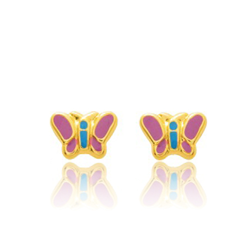 Boucles d'oreilles or