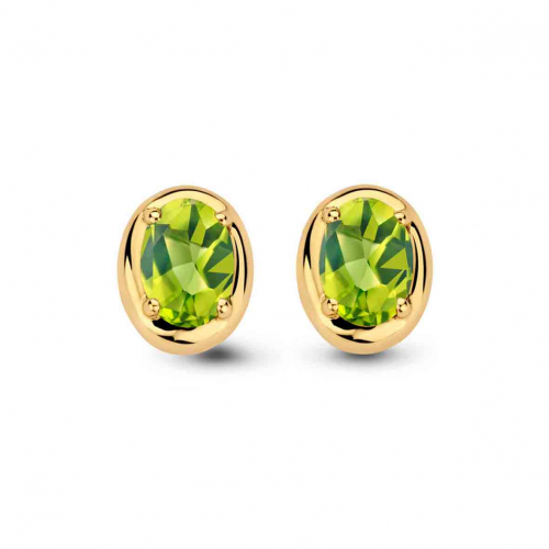 Boucles d'oreilles p�ridot One More