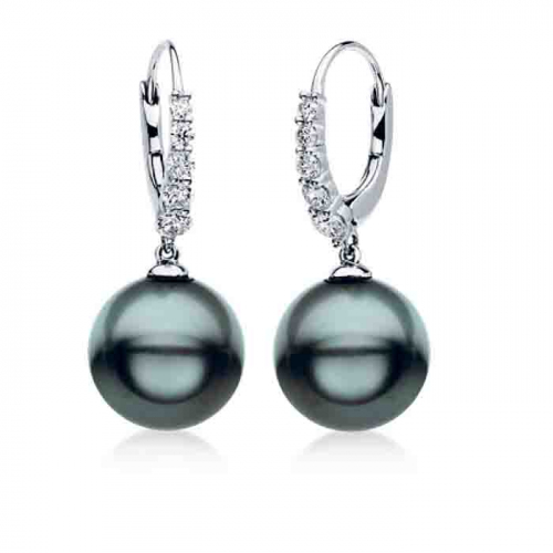 Boucles d'oreilles Perle de tahiti