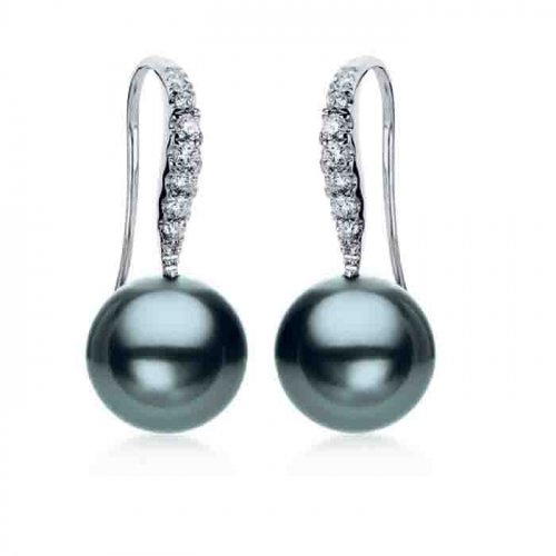 Boucles d'oreilles Perle de tahiti
