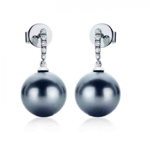 Boucles d'oreilles Perle de tahiti