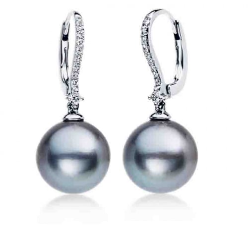 Boucles d'oreilles Perle de tahiti