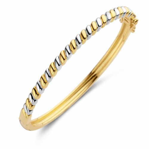 Bracelet Argent bicolore - Naiomy