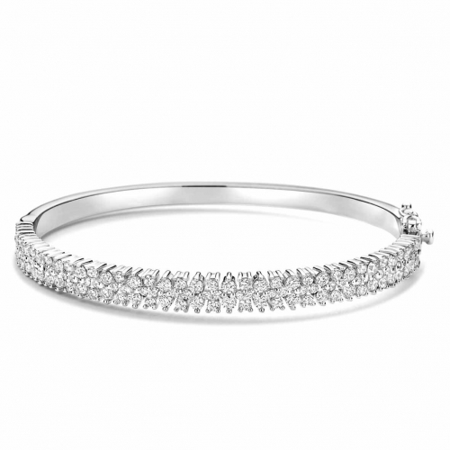 bracelet argent sertie d'oxydes - Naiomy