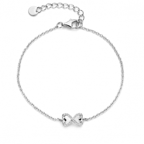 Bracelet argent signe de l'infini -  Naiomy